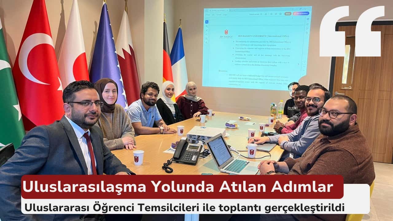 International Student Representatives and the International Office Held Their First Meeting