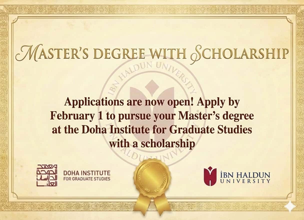 Applications Open: Doha Institute for Graduate Studies Master’s Scholarship Program